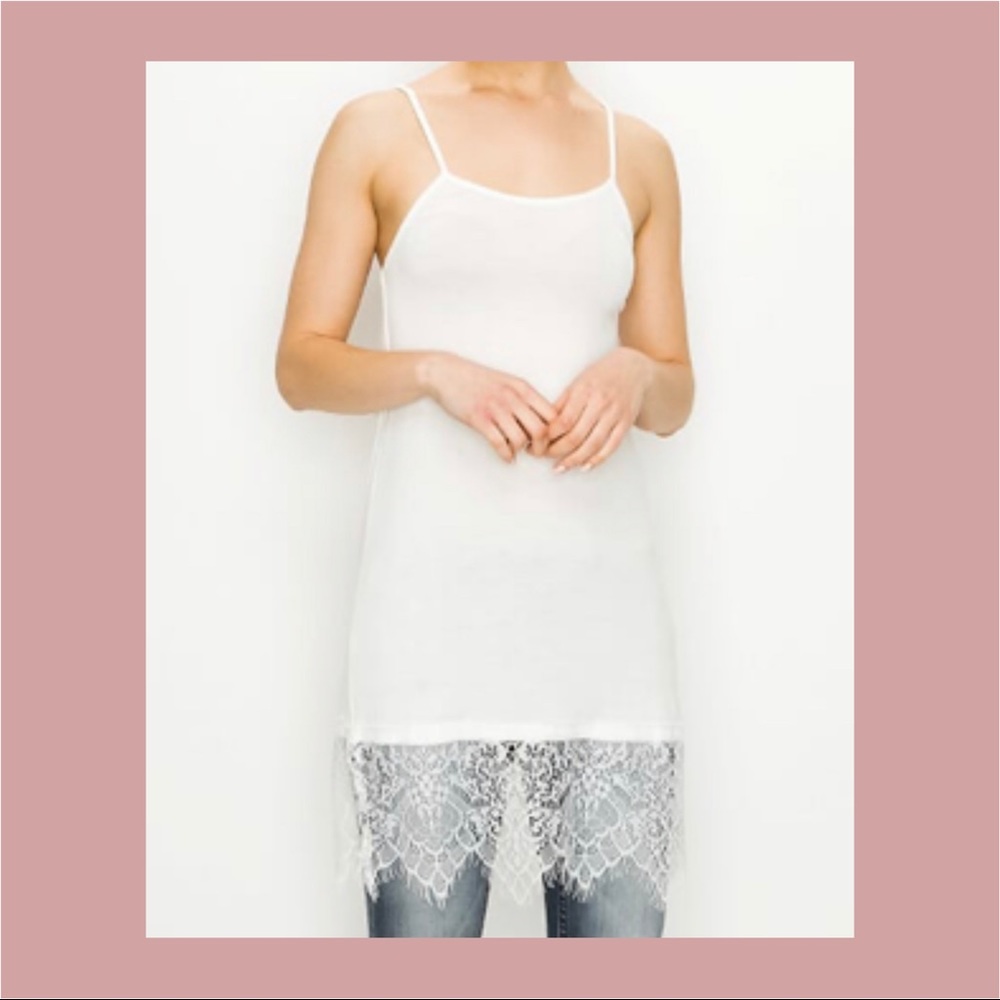 Origami By Vivian Dress Extender with lace